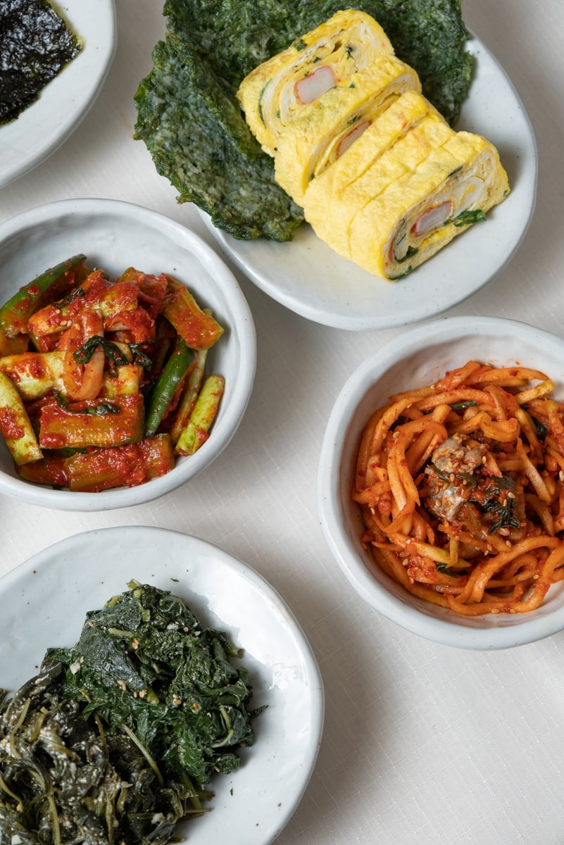 Assorted Korean Side Dishes